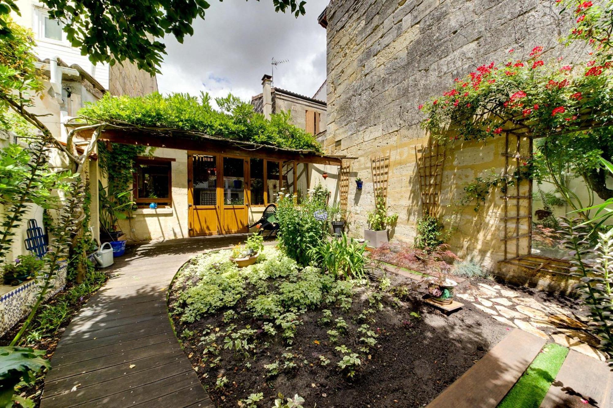 Superbe Maison En Pierre Bordelaise บอร์โด ภายนอก รูปภาพ